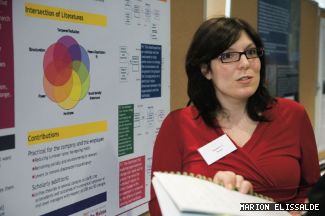 Stephanie Berger applied a variety of disciplinary tools to address the case study developed for her doctoral research.